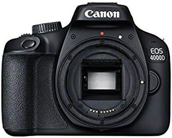Cámara fotográfica Canon DSLR EOS 4000D/Rebel T100