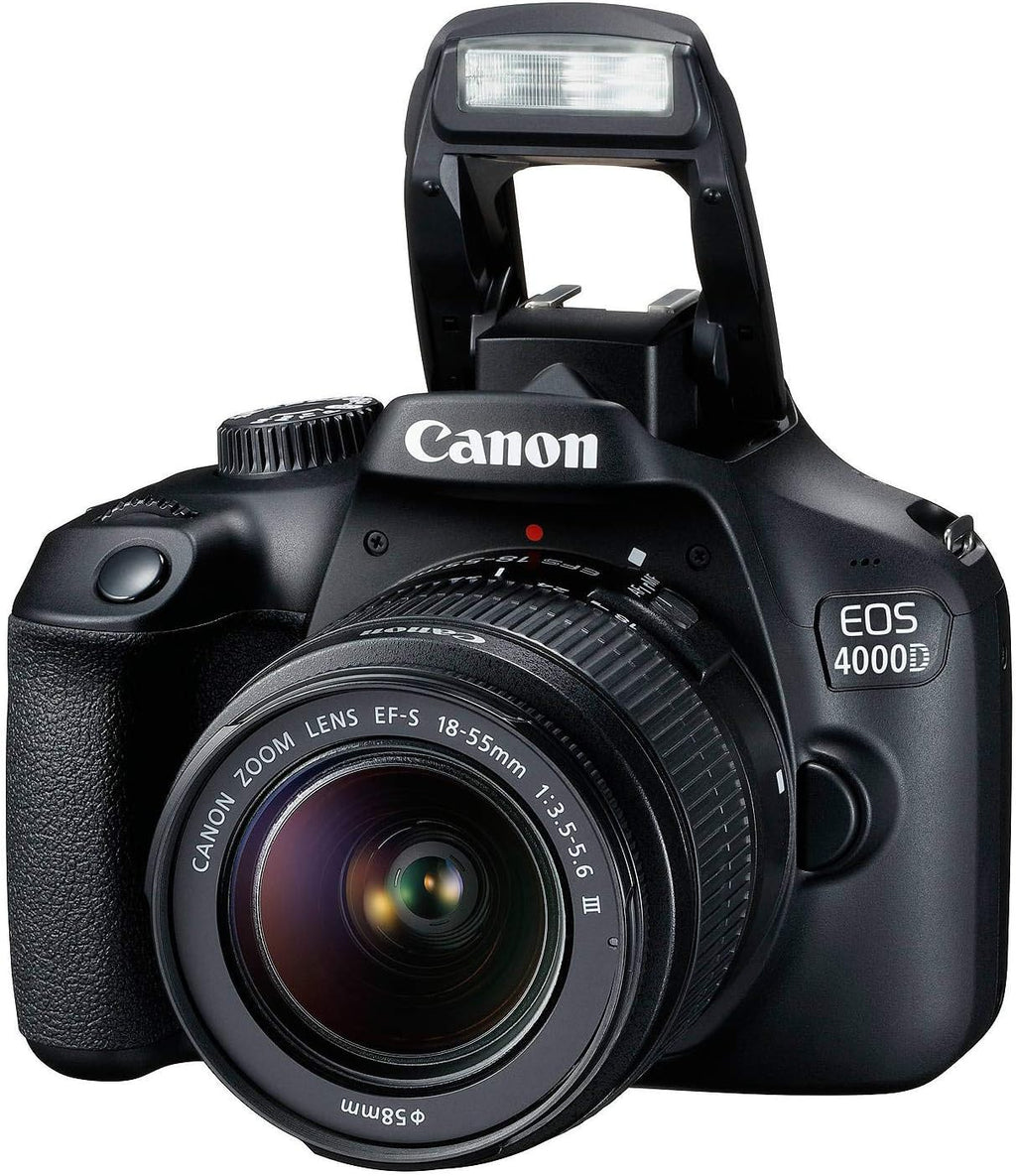 Cámara fotográfica Canon DSLR EOS 4000D/Rebel T100