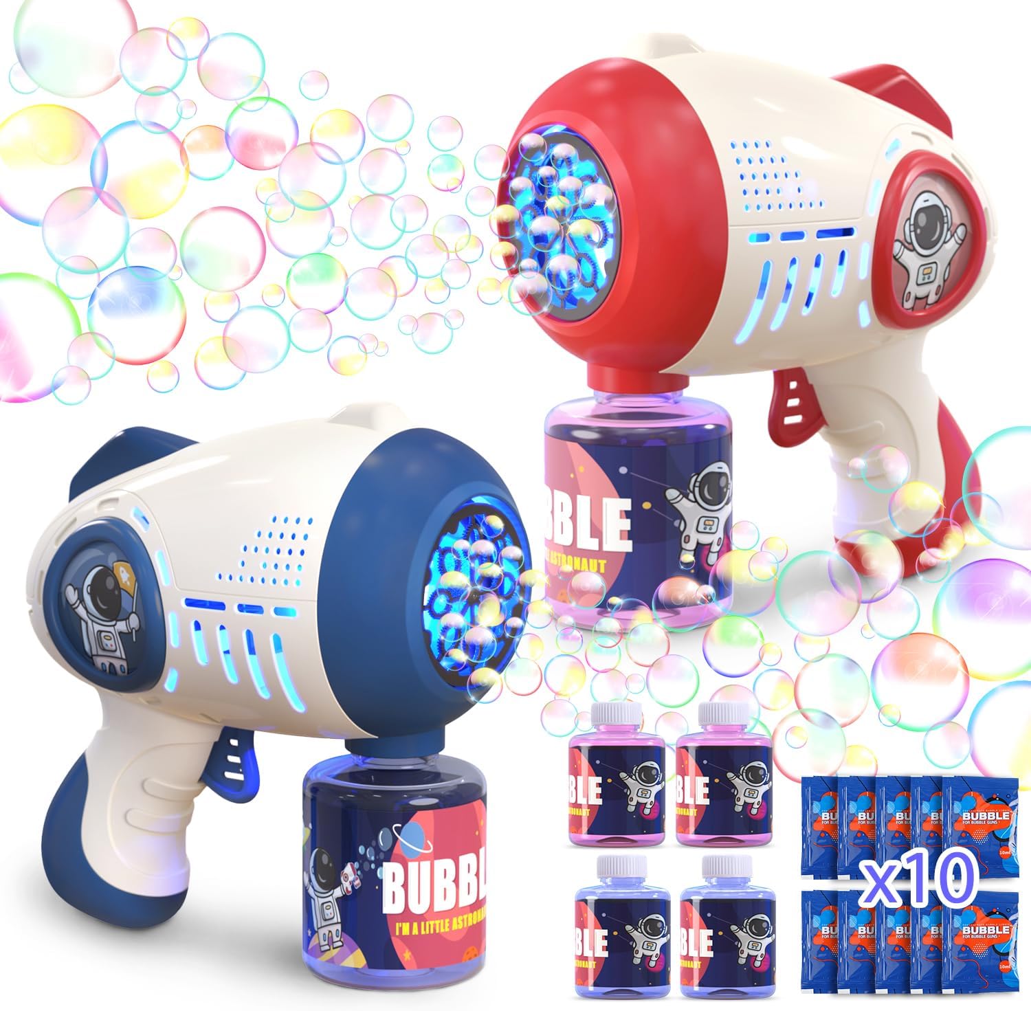 Lanzadores de burbujas para niños (2) Eaglestone
