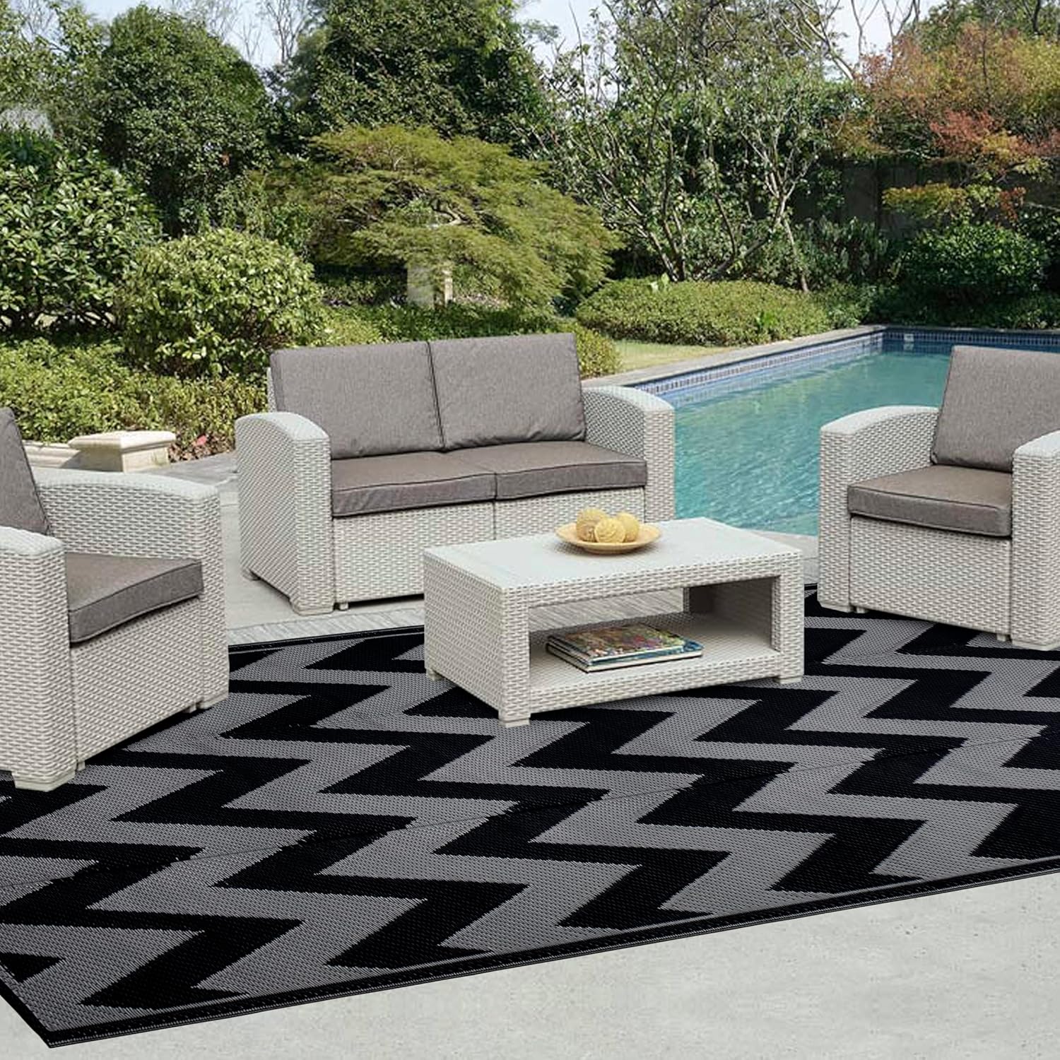Alfombra reversible Easy-Going 4X6 pies