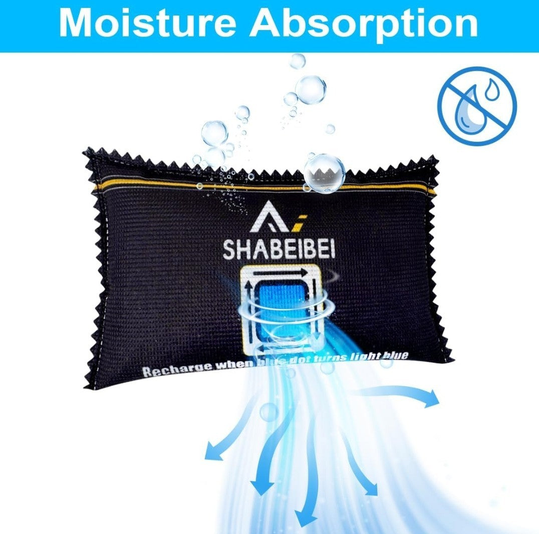 (4) Bolsas reutilizables  de absorción de humedad SHABEIBEI
